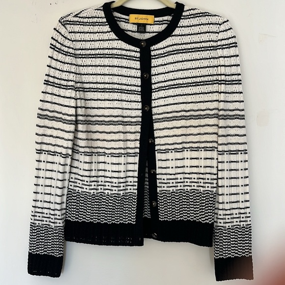 St. John Cardigan and Shell - Picture 5 of 14